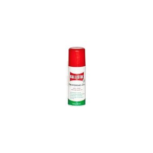 Ballistol Oil Universal Spray 50ml is ideal for your pocket, range bag or rifle bag. Perfect for maintaining a wide range of surfaces and materials!