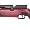 Turn heads with the striking Nova Vista Alpha Red Laminate 5.5mm, a regulated multi-shot PCP air rifle with a beautiful red and blue laminated wooden stock.