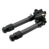 Discover the lightweight Carbon Fibre BP05C Bipod with standard and spike feet, offering stable support and precise adjustability for any calibre airgun.