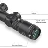 The Discovery HT GENII 6-24x44SFIR FFP MOA with sunshade, lens caps, turret wheel and scope coin is perfect for long distance hunting or sport shooting.