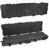The Glary Tactical Rifle Case 52" Black is durable, lightweight, stackable, TSA approved, waterproof, shakeproof and suitable for all weather! Featuring both Egg Shell and Pick and Pluck foam, 7 snap latches, 4 durable hinges, 2 lock points, roller wheels, 2 comfortable handles, as well as a rubber seal and air valve.
