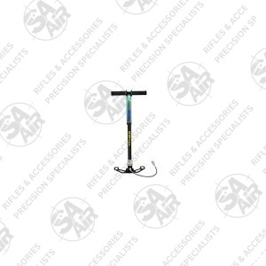 The lightweight and portable Titanium 3-Stage 300BAR PCP Hand Pump features both a drypack filter and hose filter, delivering up to 300Bar/4350psi air for your PCP airgun. Featuring a reinforced hose, quick-connect fitting, easy to read colour-coded gauge in Bar and psi, bleed-off and assembly and maintenance tools / spares.
