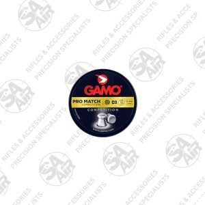 The Wadcutter (Flat Nose) Gamo Pro Match Competition 4.5mm 7.56gr 500PCS is ideal for competition shooting and target practice. A very popular choice for both school shooting and pistol shooting, at a very reasonable price!