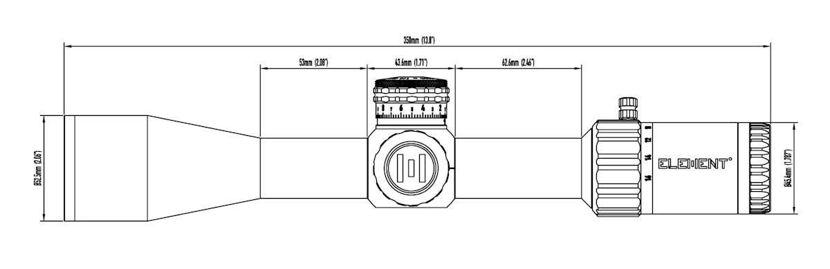 The Element Helix Gen 2 4-16x44 FFP MPR-1C MRAD rifle scope features refined optics, better handling, and modern design updates.