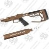 The lightweight, durable Saber Tactical FX DRS Chassis Bronze ST0083 turns your DRS tactical with versatile rails, AR grip, a Bagrider and ambidextrous Thumb Rest holes. You also get a height adjustable cheek-piece and two quick-detach sling mount points.