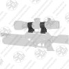 With the Vector Optics X-Accu 30mm Adjustable Picatinny Mounts you get adjustable elevation height from 32 to 38 mm. Perfect for 30mm tubed scopes.