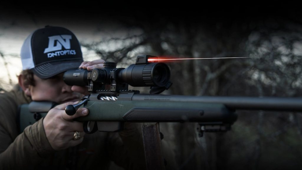 Get the DNT Zulus 4K Digital DN Vision LRF Ballistics Scope for ultra-clear day and night vision and built-in laser rangefinder with DNT Ballistics Engine.