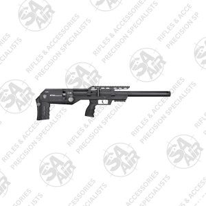 With the lightweight, high-performance FX Leopard Composite Standard Black 5.5mm, you get a reinforced polymer chassis. Here FX Airguns provides hunters and target shooters with a highly adjustable, ergonomic, and modular platform. Furthermore, it's more affordable and easier to carry in the field than its standard aluminum chassis counterpart.