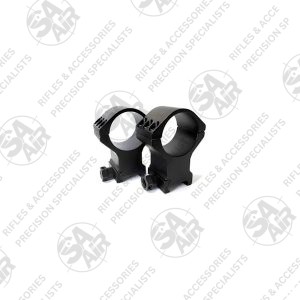 The T-Eagle 34mm High Picatinny 2PCS (TE-20-34) is a heavy-duty, two-piece lightweight aluminium alloy mount set designed for robust scopes.