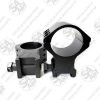 The T-Eagle 34mm High Picatinny 2PCS (TE-20-34) is a heavy-duty, two-piece lightweight aluminium alloy mount set designed for robust scopes.