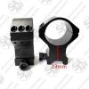 The T-Eagle 34mm High Picatinny 2PCS (TE-20-34) is a heavy-duty, two-piece lightweight aluminium alloy mount set designed for robust scopes.