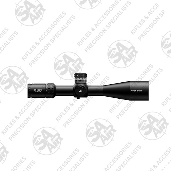 Building on the success of Arken's flagship EP series, the Arken EP-5 GENII 5-25x56 FFP IR delivers upgraded glass, refined mechanics and enhanced performance for precision-driven shooters at any distance. Available in the following models: Arken EP-5 GenII 5-25x56 FFP IR MIL VPR, Arken EP-5 GenII 5-25x56 FFP IR MOA VPR and Arken EP-5 GenII 5-25x56 FFP IR MIL TOR.