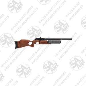 The FX Crown MKII Walnut Standard 5.5mm delivers exceptional accuracy, smooth performance, and unmatched shooting versatility. Specially designed to be configurable with a 500mm Superlight STX barrel and one new “Side-shot style” rotary magazine.