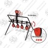 For hours of fun and to improve your shooting, get the T5 Metal Field Reset Target. Featuring 5 in total 5mm thick metal targets that reset when you shoot the top target, so no need to walk downrange to set the targets again.