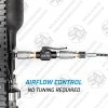 The AirMarksman Quickie Fill Tool for fast and easy refilling eliminates hose de-gassing, saves time, preserves air, and also reduces system wear.