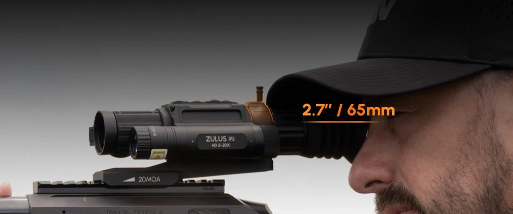 From brightest day to blackest night, the DNT Zulus HD V2 3-12x Digital Day/Night Vision scope keeps every target razor-sharp. You get crystal-clear visuals, combined with a sleek and durable design. Included is a PM20L digital scope mount, Battery Charger and 21700 Batteries.