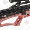 The Daystate Alpha Wolf HP 23" 5.5mm delivers up to 65ft.lbs of energy both accurately and consistently. Featuring a fully adjustable trigger, on-board chronograph, touch screen programming and high adjustability, to name but a few. Control every aspect of your shooting, all in a beautiful red laminate skeleton stock made by Minelli in Italy.