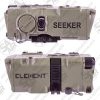 The Element Seeker Weapon Mounted Laser Rangefinder uses a Ballistic Calculator and sensors, giving accurate adjustments out to 3000 meters. It connects to your weapon system, can be "zeroed" to your riflescope and allows you to range and engage your target without changing position.